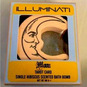 Illuminati Bath Bombs Set of 2 - Includes Tarot Cards and BEST scents & fizz!